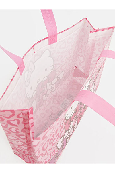 LC Waikiki Μικτή γυναικεία τσάντα αγορών με στάμπα Hello Kitty