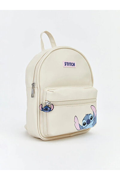 LC Waikiki Σακίδιο πλάτης για κορίτσια με στάμπα Ecru Stitch