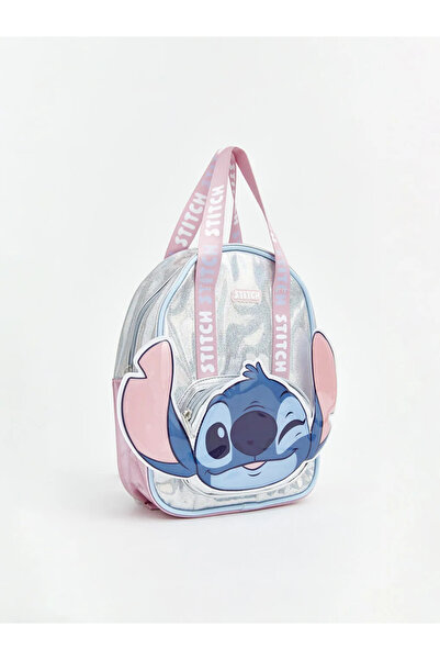 LC Waikiki Σακίδιο πλάτης για κορίτσι με στάμπα Blue Lilo and Stitch