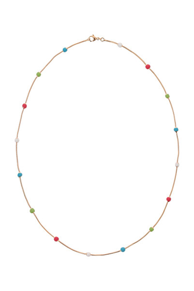 IZIA Κολιέ με χάντρες