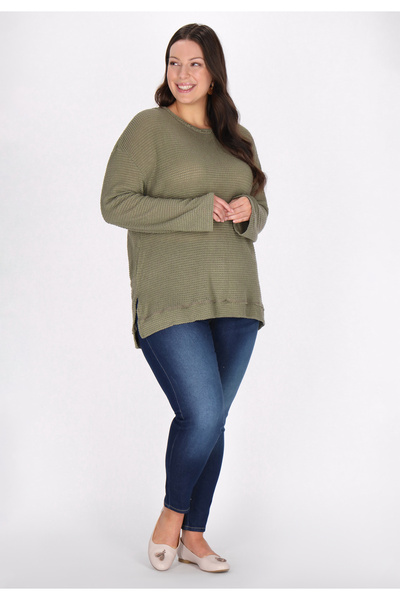 USHA Μπλούζα plus size