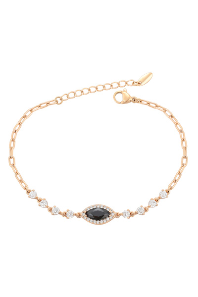 Faina Βραχιόλι αλυσίδα με κρύσταλλα