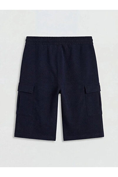 LC Waikiki Ανδρικό σορτς Cargo σε μπλε ναυτικό χρώμα, κανονική εφαρμογή