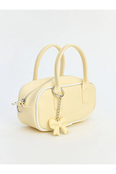 LC Waikiki Γυναικεία τσάντα ώμου με κίτρινο αξεσουάρ φιόγκου