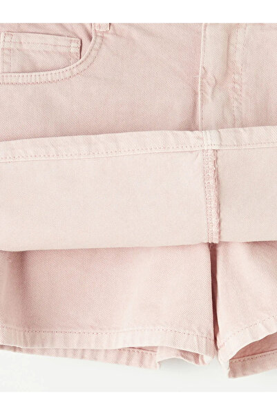 LC Waikiki Ροζ κοριτσίστικη τζιν φούστα-σορτς