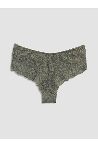 LC Waikiki Χακί Δαντελωτό Μπόξερ