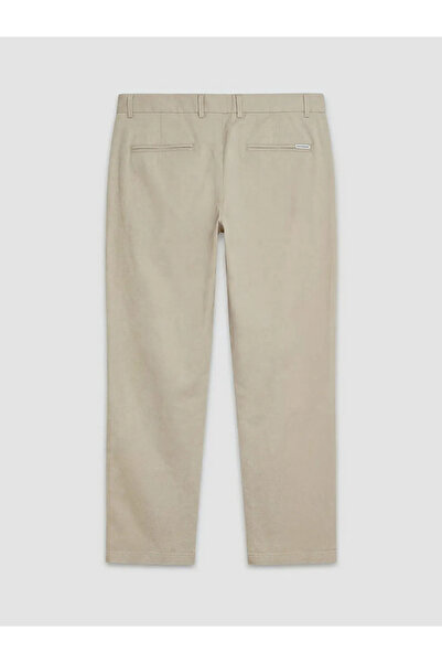 LC Waikiki Γκρι ανδρικό παντελόνι από γαμπαρντίνα σε κανονική γραμμή