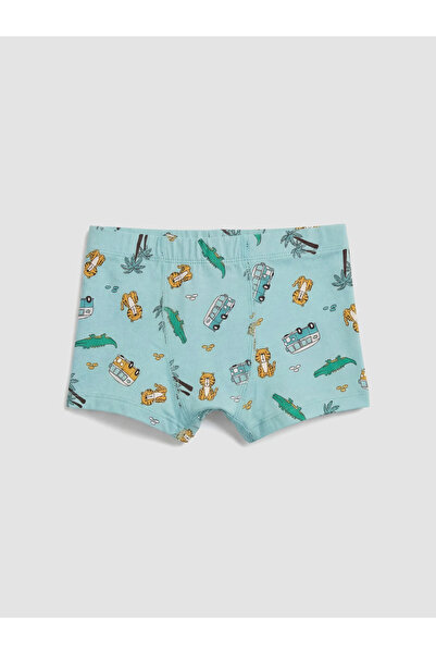 LC Waikiki Αγορίστικα μποξεράκια με τιρκουάζ σχέδια