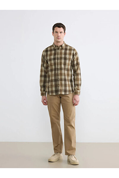 LC Waikiki Ανδρικό τζιν παντελόνι σε μπεζ χρώμα 779 με κανονική εφαρμογή