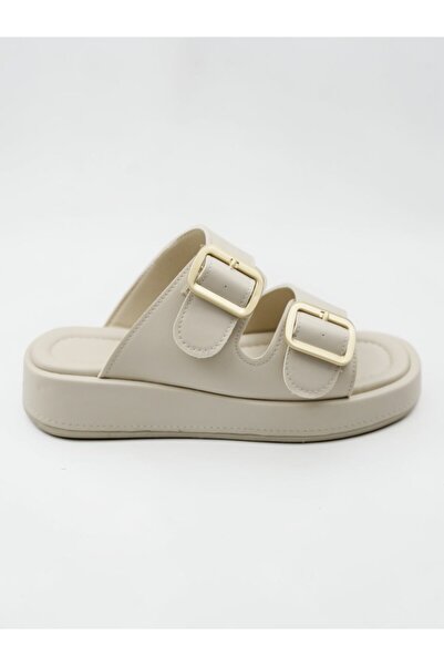 YUUN Flow Double Buckle High-Sole Slippers