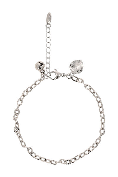 Faina Βραχιόλι με αλυσιδωτό σχέδιο και μενταγιόν