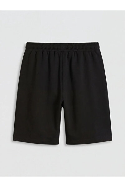 LC Waikiki Μαύρο ανδρικό σορτς Standard Fit