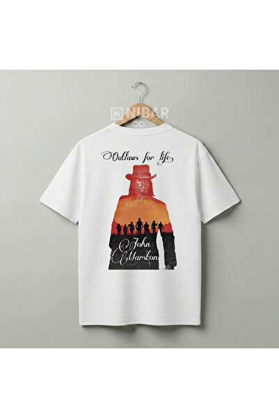 Grafftee Clothing Tricou unisex premium, 100% bumbac, cu design Red Dead Rede...