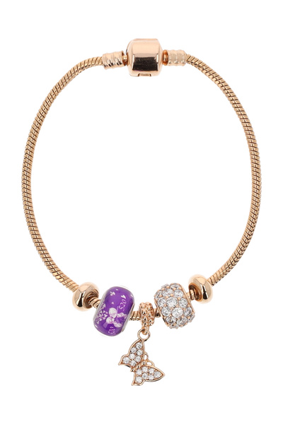 IZIA Βραχιόλι με κούμπωμα βαρελάκι