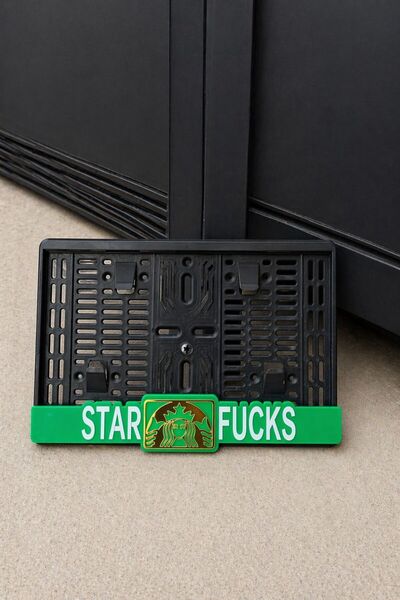 Carvian StarFucks Motor Plakalık