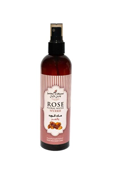Jardin Oleane ماء الورد بخلاصة المر للعنايه بالوجه والجسم 250 مل