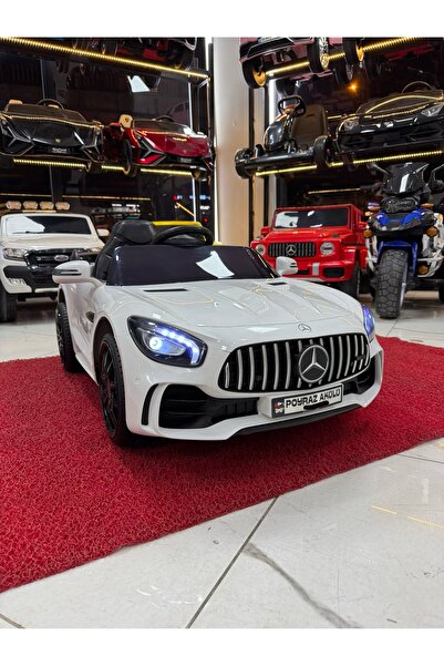 POYRAZ AKÜLÜ Mercedess yeni gtr 12V akülü araba(ÖZEL PLAKA)(0-6yaş)
