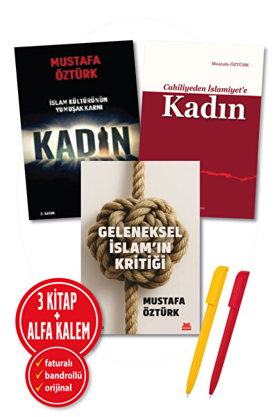 Kırmızı Kedi Yayınları Alfa Kalem+İslam Kültürü Yumuşak Kadın+Geleneksel İsla...
