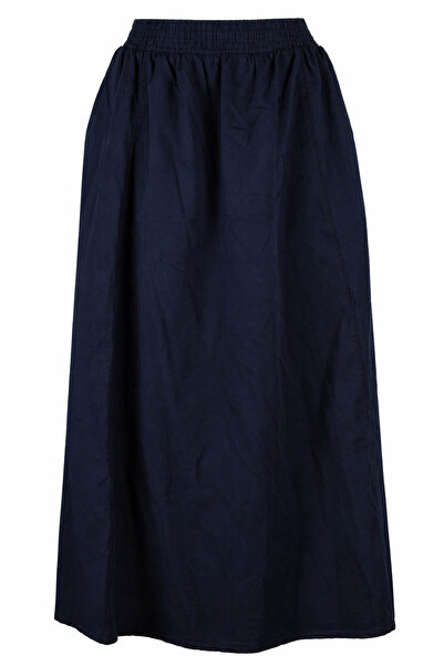 trender 4443-4449 Γυναικεία φούστα σε σκούρο μπλε χρώμα 26YTG5000008