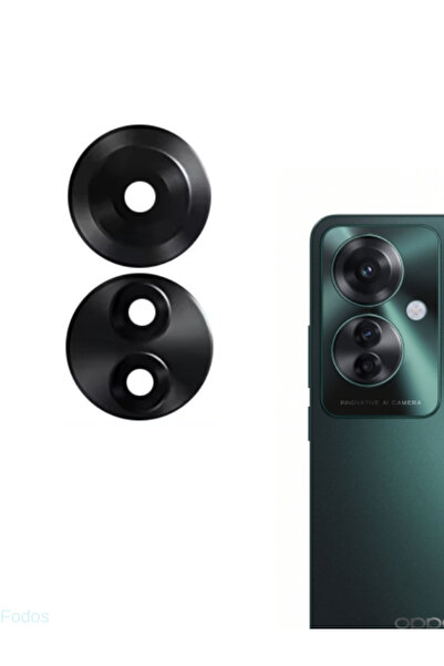 Fodos Oppo Reno11 F Arka Kamera Camı Lensi Yapışkanlı Dış Cam CPH2603 Uyumlu ...