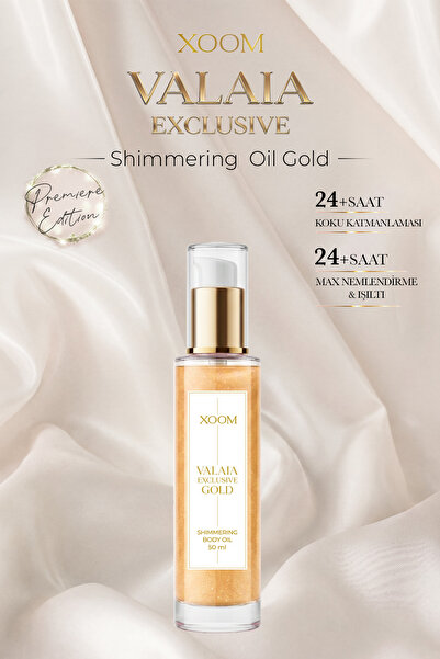 XOOM Valaia Exclusive Gold Shimmering Oil 50 ML
