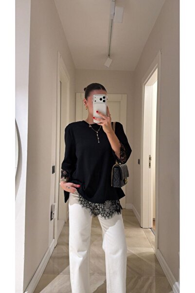 Patreon Μπλουζάκι με δαντέλα στην πλάτη και λεπτομέρειες από Modal