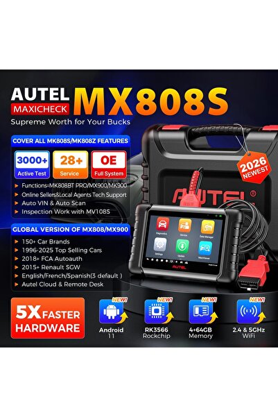 Autel أداة التشخيص ماكسي تشيك MX808 اجهزة جهاز فحص السيارات