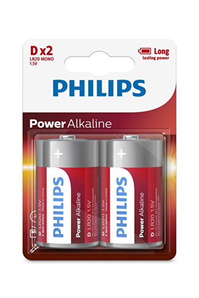 Philips Power Alkalin D boy X2