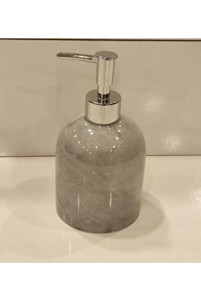 Polen Stone Dozator de săpun lichid din marmură gri
