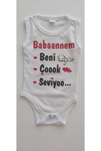 ESES BEBE Baby Snaps, My Grandmother Loves Me Very Much, Body Zibın