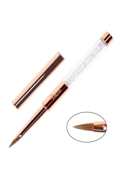 Venalisa Kapaklı Protez Tırnak Akrilik Fırçası No.10