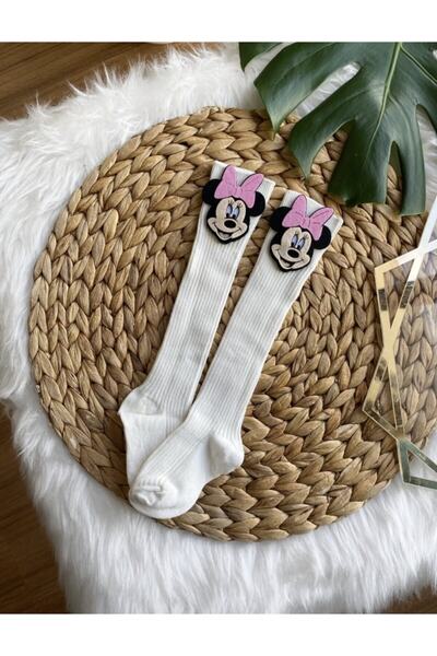 Arden Kız Bebek Minnie Diz Altı Çorap