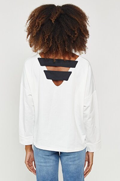 Hopoi Φούτερ με λεπτομέρεια στην πλάτη