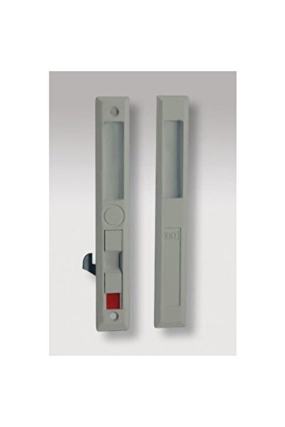 KALE 301 Gri Pvc Alüminyum Sürme Kilit