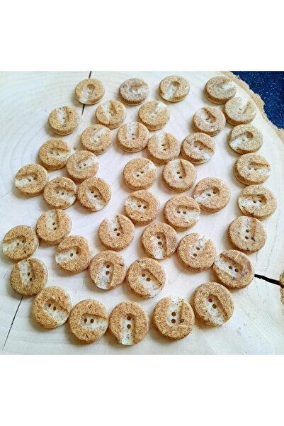 canan dizayn 23 Mm.bej Saman Düğme(15 ADET)