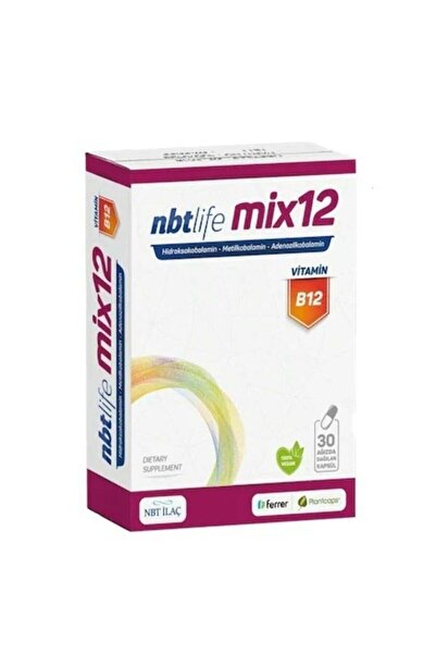 Nbt İlaç Nbtlife Mix12 30 Mouth-Distributed Capsules