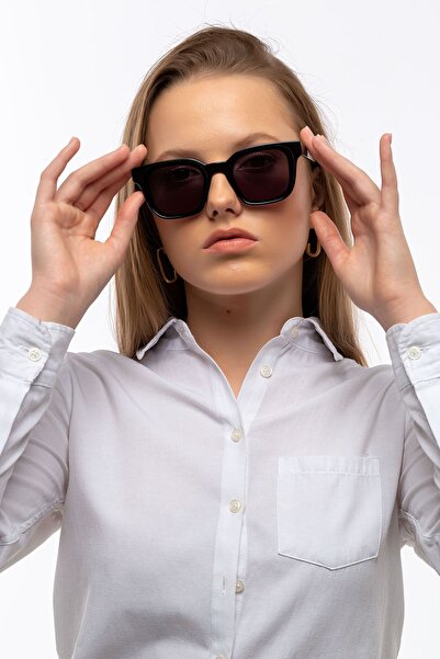 GHIA Naomi Flat Siyah Kadın Güneş Gözlüğü