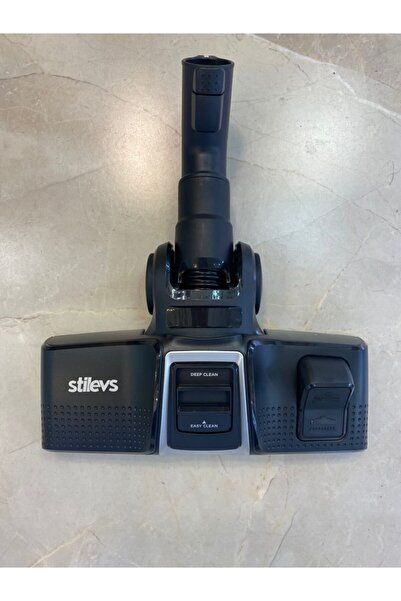 Stilevs Soundless Yatık Süpürge Yer Süpürme Aparatı Gümüş Orjinal Ürün Yetkili Servis Güvencesiyle