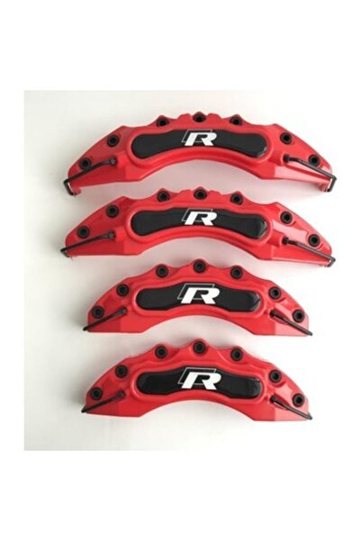 X POWER TUNİNG Vw Golf 5-6-7 R Logolu Kırmızı Kaliper Kapağı