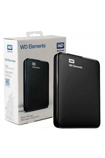WESTERN DIGITAL Wd Elements 2Tb 2.5" Usb3.0 (Wdbu6Y0020Bbk), External Hdd, Black
