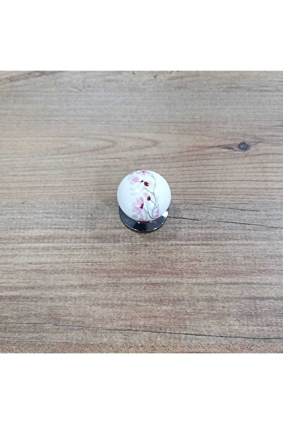 ARON 3005-70-146f Füme Rustik Porselen Düğme Kulp Mobilya Çekmece Dolap Komid...