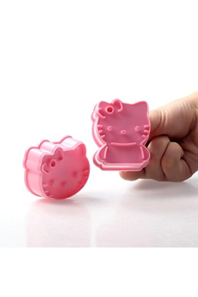 Genel Markalar Hello Kitty Kurabiye Ve Şeker Hamuru Kalıbı 2'li Set