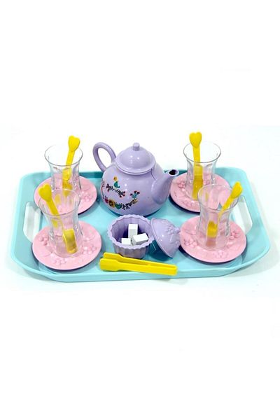 Birlik Oyuncak Tea Time Play Set with Tray and Thin Waist