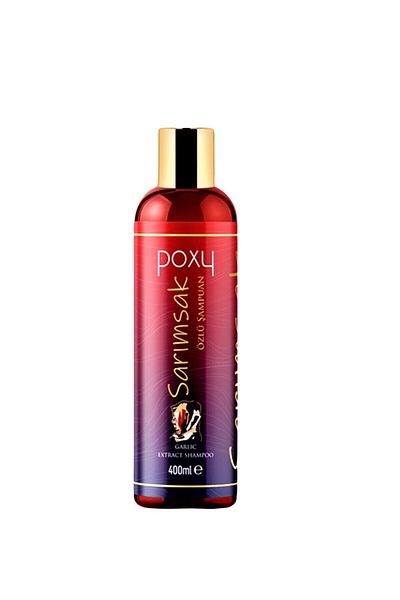 Poxy 400 Ml Closed Hair Special Garlic Shampoo