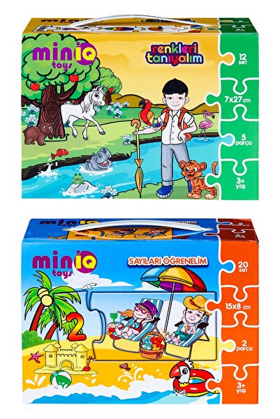 Let's Learn the Numbers + Let's Get to Know the Colors 2-Piece Set Educational-Puzzle