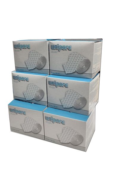 Unipore Elastic Flaster 10cmx10m - 6 Pieces