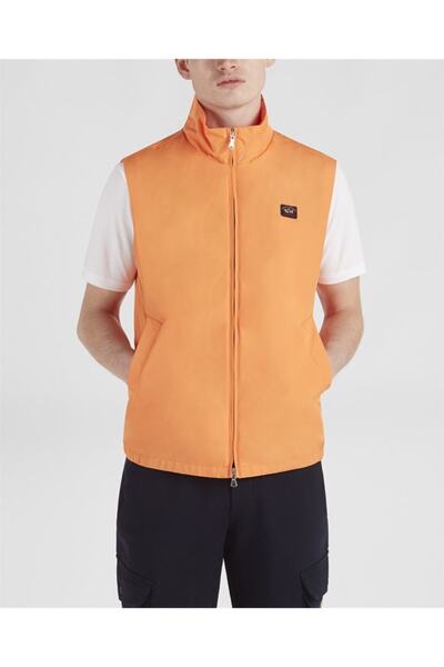 PAUL&SHARK Men's Woven Vest C.wPolyester