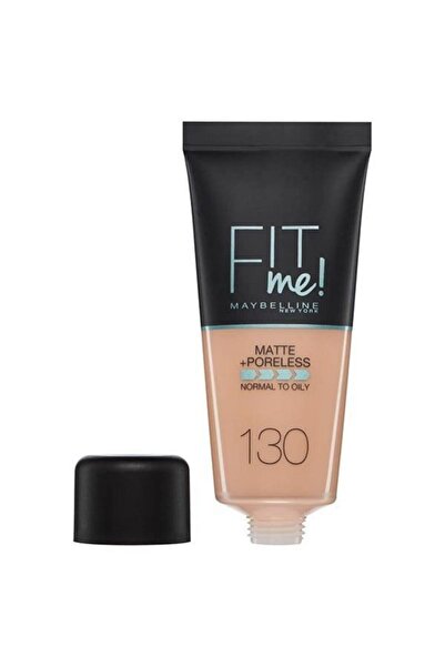 Maybelline New York Mat Fondöten - Fit Me Matte + Poreless Foundation 130 Buf...