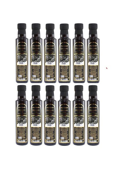 Mecitefendi 12 Pieces 250ml Black Cumin Oil Box - 1 Pack Black Cumin