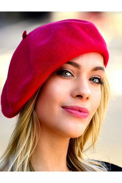 MAYOPORT Unisex Wool Felt Painter Beret Hat French Sombrero Cap Painter Beret